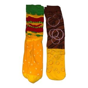 Colorful funky Socks 2 pair bundle. OS